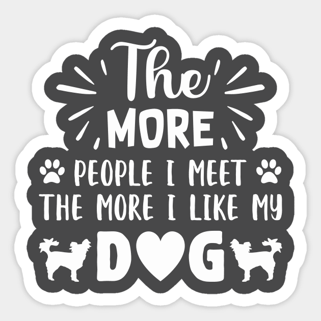 MORE PEOPLE I MEET Sticker by Jackies FEC Store